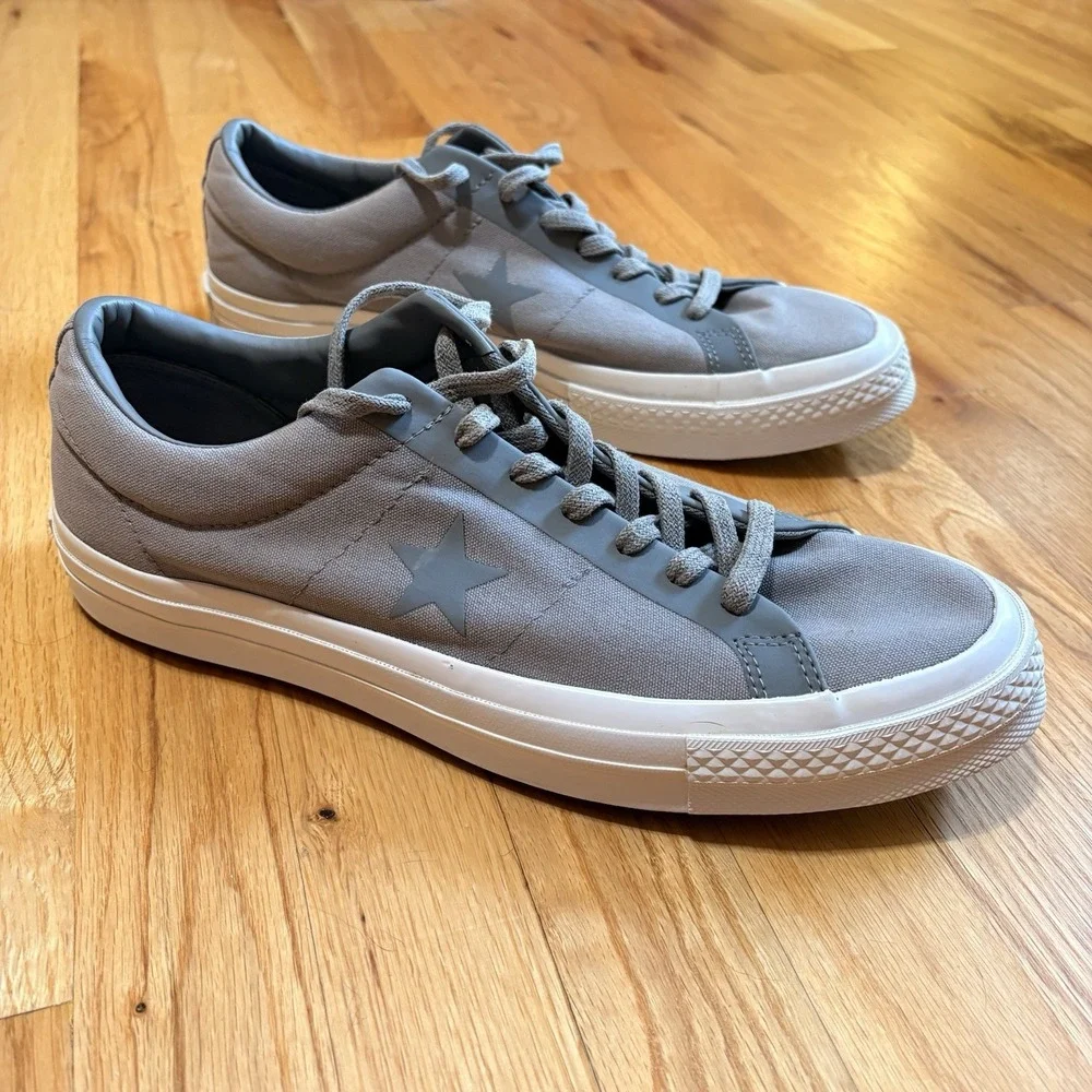 Size 10.5 Men's Or 12 Women's  - Converse One Star Pro Low Dark Matter